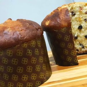 Panetone de liquidificador fácil simples fofinho úmido