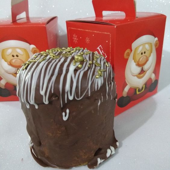 Panetone de ninho com nutella tudo gostoso