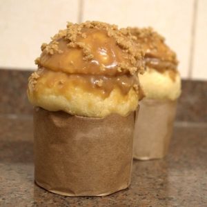 Panetone de paçoca simples tudo gostoso