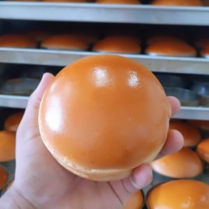 Pão de hambúrguer artesanal