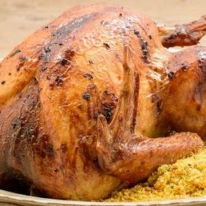 Peru recheado com batatas ana maria braga