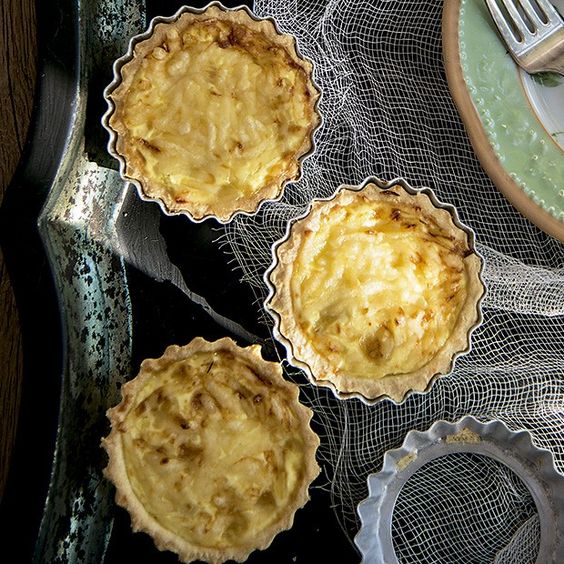 Quiche de alho-poró com ricota fit saudavel