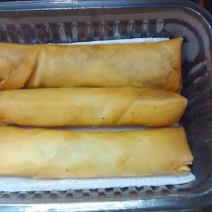 Rolinho primavera doce