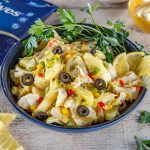 Salada de bacalhau de natal