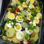Salada de bacalhau fria
