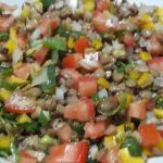 Salada de lentilha de ano novo tudo gostoso