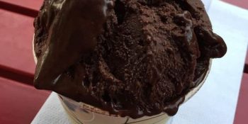 Sobremesa gelada de ano novo