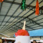 Sorvete de frutas tropicais pitaya