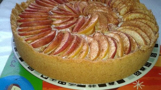 Torta de maçã de natal ana maria brgaa