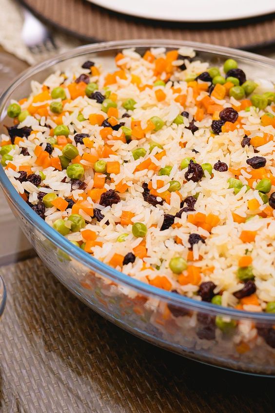 Receita de arroz de Natal que não pode faltar Receita de arroz de Natal que não pode faltar