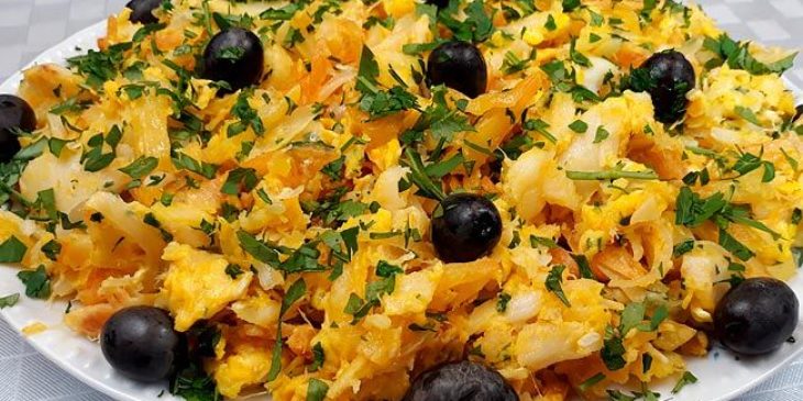 Bacalhau à brás de Natal tudo gostoso edu gueses