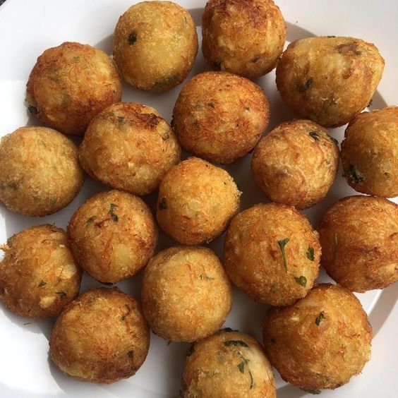 bolinho de bacalhau sem trigo tudo gostoso