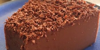Brigadeirão zero lactose
