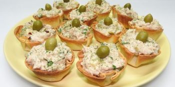 Cestinha de massa de pastel na airfryer