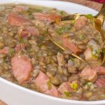 Lentilha com bacon tudo gostoso ana maria