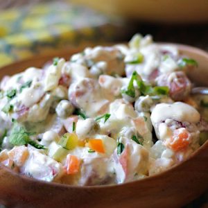 maionese de batata tudo gostoso ovo cru