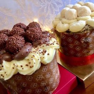 massa de panetone de chocolate tudo gostoso