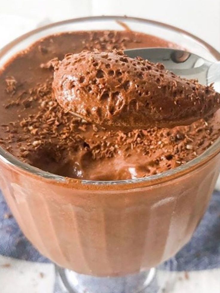 mousse de chocolate de natal prático simples