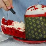 panetone red velvet simples e fácil