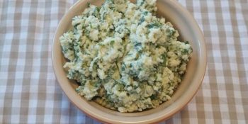 Pasta de ricota com iogurte