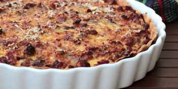 Quiche de linguiça blumenau