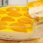 receitas com pêssego em calda