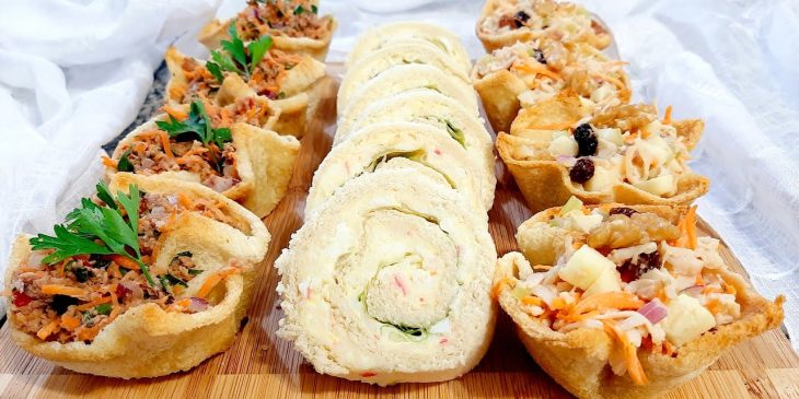 receitas de entradas de natal