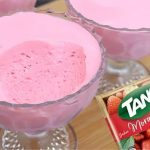 sobremesa de leite condensado com suco tang