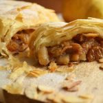 strudel de maçã com massa folhada alemão