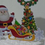 topo de bolo de Natal