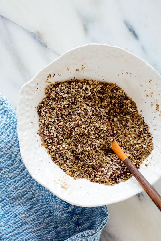 zaatar para frango e carne