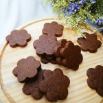 Biscoito amanteigado de chocolate