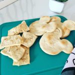 Bolacha de água e sal caseira