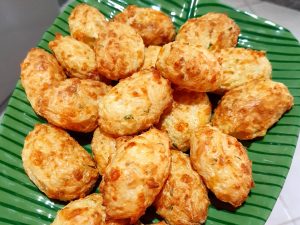 Bolinho de arroz da Rita Lobo