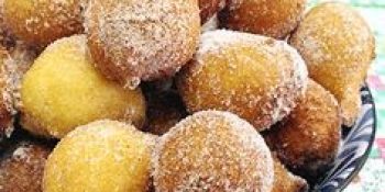 Bolinho de chuva no forno