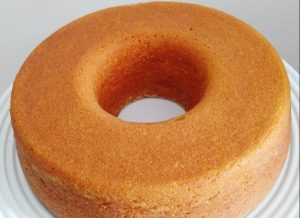 Bolo de cenoura com iogurte