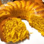 Bolo de cenoura fit com farinha de aveia