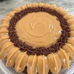 Bolo de chocolate com doce de leite