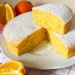 Bolo de laranja com farinha de arroz