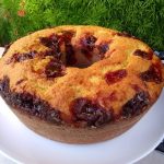 Bolo de laranja com goiabada