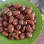 Caroço de jaca cozido