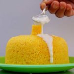 Cuscuz no leite de coco tudo gostoso