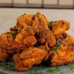 Frango à passarinho tudo gostoso