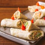 Lanche vegano com brócolis