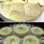 Mousse de limão com gelatina