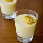 Panna cotta de maracujá tudo gostoso
