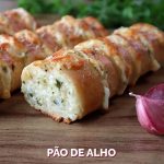 Pão de alho na frigideira