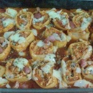 Rondelli de frango com requeijão prático tudo gostoso