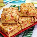 Torta de calabresa com bacon