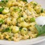 abobrinha refogada com ovo tudo gostoso